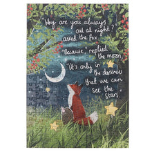 Load image into Gallery viewer, Fox Under The Moon Jigsaw - A Story Of Love