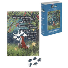 Load image into Gallery viewer, Fox Under The Moon Jigsaw - A Story Of Love