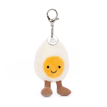 Load image into Gallery viewer, Jellycat Amuseables Happy Boiled Egg Bag Charm