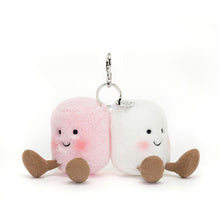 Load image into Gallery viewer, Jellycat Amuseables Pair of Marshmallows Bag Charm