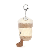 Load image into Gallery viewer, Jellycat Amuseables Coffee-To-Go Bag Charm