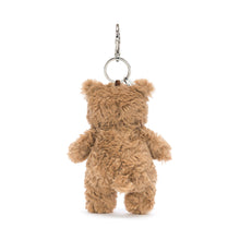 Load image into Gallery viewer, Jellycat Bartholomew Bear Bag Charm