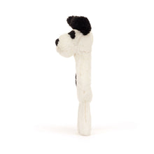 Load image into Gallery viewer, Jellycat Bashful Black & Cream Puppy Ring Rattle