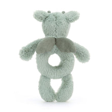 Load image into Gallery viewer, Jellycat Bashful Dragon Ring Rattle