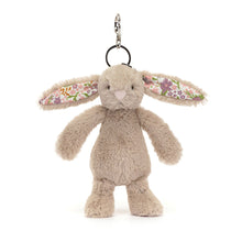 Load image into Gallery viewer, Jellycat Blossom Beige Bunny 'Petal' Bag Charm