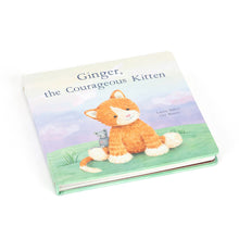 Load image into Gallery viewer, Jellycat Ginger, the Courageous Kitten Book