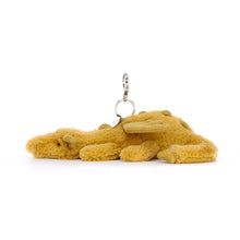 Load image into Gallery viewer, Jellycat Golden Dragon Bag Charm
