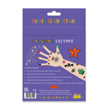 Load image into Gallery viewer, Children's Halloween Glow In The Dark Temporary Tattoos