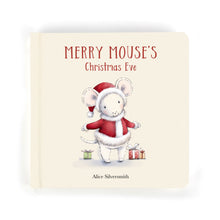 Load image into Gallery viewer, Jellycat Merry Mouse's Christmas Eve Book