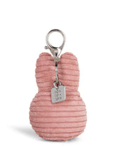 Load image into Gallery viewer, Miffy Flat Eco Corduroy Keyring Dusty Rose