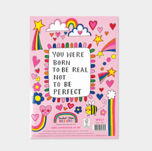Load image into Gallery viewer, Rachel Ellen Letter Writing Set - Unicorns, Rainbows & Bees/Just Be Yourself