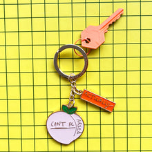 Load image into Gallery viewer, Small talk 'Can't be arsed' Keyring