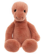 Load image into Gallery viewer, Charlie Bears Stevie Stegosaurus Marmalade Orange
