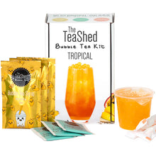 Load image into Gallery viewer, Tropical 3 Serving Bubble Tea Kit Gift Box