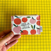 Load image into Gallery viewer, Small Talk 'Can't Be Arsed' Zip Purse