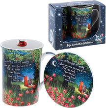Load image into Gallery viewer, Fox Under The Moon Mug & Coaster Set - Friend Next To Me