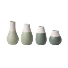 Load image into Gallery viewer, Rader Pastel Green Mini Vases