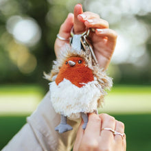 Load image into Gallery viewer, Wrendale Designs 'Adele' Robin Plush Character Keyring
