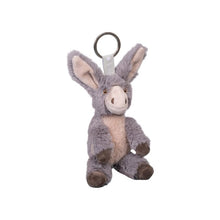 Load image into Gallery viewer, Wrendale Designs 'Jack' Donkey Plush Character Keyring