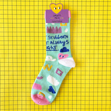 Load image into Gallery viewer, Small Talk 'Not Stubborn' Socks