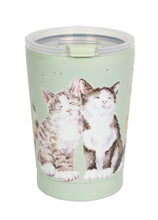 Load image into Gallery viewer, Wrendale Designs 'Feline Friends' Cat Thermal Travel Cup