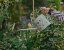 Load image into Gallery viewer, Wrendale Designs 'Sleeping on the Job' Border Collie and Rabbit Watering Can