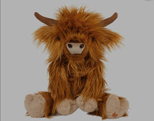 Load image into Gallery viewer, Wrendale Designs 'Gordon' Highland Cow Plush Character