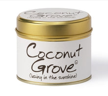 Load image into Gallery viewer, Lily Flame Coconut Grove Scented Candle