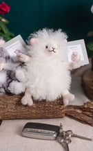 Load image into Gallery viewer, Wrendale Designs 'Beryl' Sheep Plush Keyring