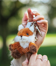 Load image into Gallery viewer, Wrendale Designs 'Autumn' Fox Plush Character Keyring