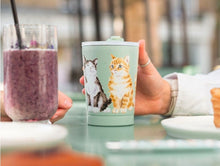 Load image into Gallery viewer, Wrendale Designs 'Feline Friends' Cat Thermal Travel Cup