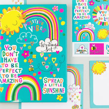 Load image into Gallery viewer, Letter Writing Set Wallet - Positive Vibes