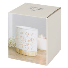 Load image into Gallery viewer, Matte Ceramic Butterfly Oil Burner