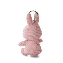 Load image into Gallery viewer, Miffy Eco Corduroy Keyring Pink