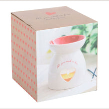 Load image into Gallery viewer, All You Need is Love Heart Oil Burner and Wax Warmer