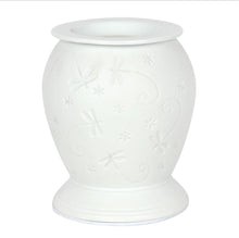 Load image into Gallery viewer, Dragonfly White Ceramic Electric Burner