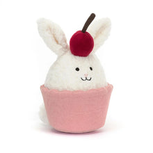 Load image into Gallery viewer, Jellycat Dainty Dessert Bunny Cupcake

