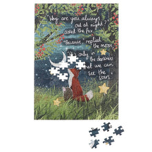 Load image into Gallery viewer, Fox Under The Moon Jigsaw - A Story Of Love
