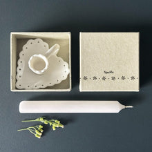 Load image into Gallery viewer, 5725.1 Scallop Candle Holder - Sparkle
