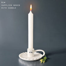 Load image into Gallery viewer, 5725 Scallop Candle Holder - Wish
