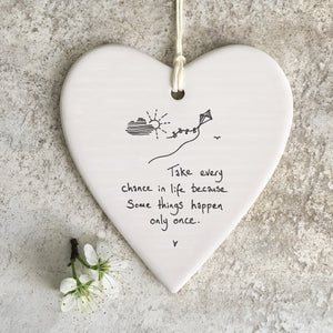 6204 Wobbly Round Heart - Take Every Chance