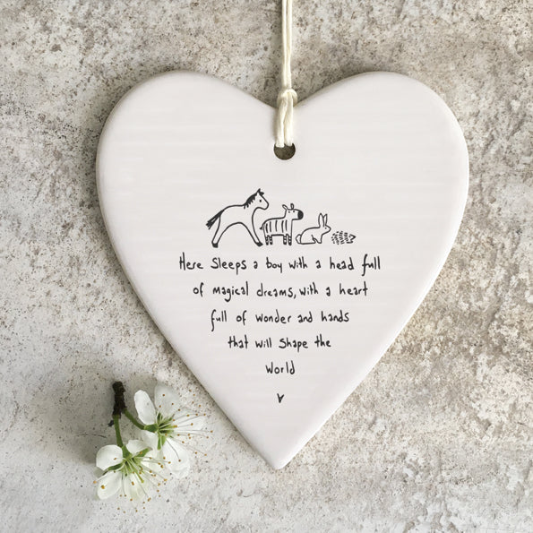 6220 Wobbly Round Heart - Here Sleeps A Boy