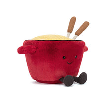 Load image into Gallery viewer, Jellycat Amuseables Cheese Fondue
