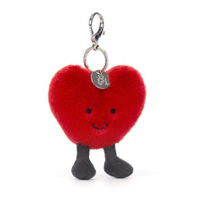 Load image into Gallery viewer, Jellycat Amuseables Heart Bag Charm
