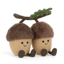 Load image into Gallery viewer, Jellycat Amuseables Ort &amp; Tum Acorns
