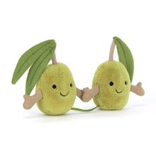 Load image into Gallery viewer, Jellycat Amuseables Pair of Olives
