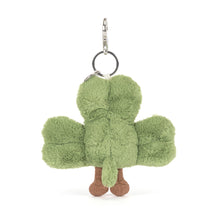 Load image into Gallery viewer, Jellycat Amuseables Siofra Shamrock Bag Charm - Maximum 1 per customer
