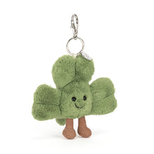 Load image into Gallery viewer, Jellycat Amuseables Siofra Shamrock Bag Charm - Maximum 1 per customer
