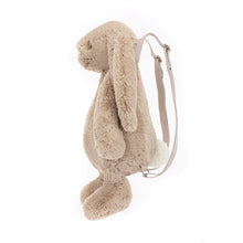 Load image into Gallery viewer, Jellycat Bashful Bunny Beige Backpack
