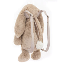 Load image into Gallery viewer, Jellycat Bashful Bunny Beige Backpack
